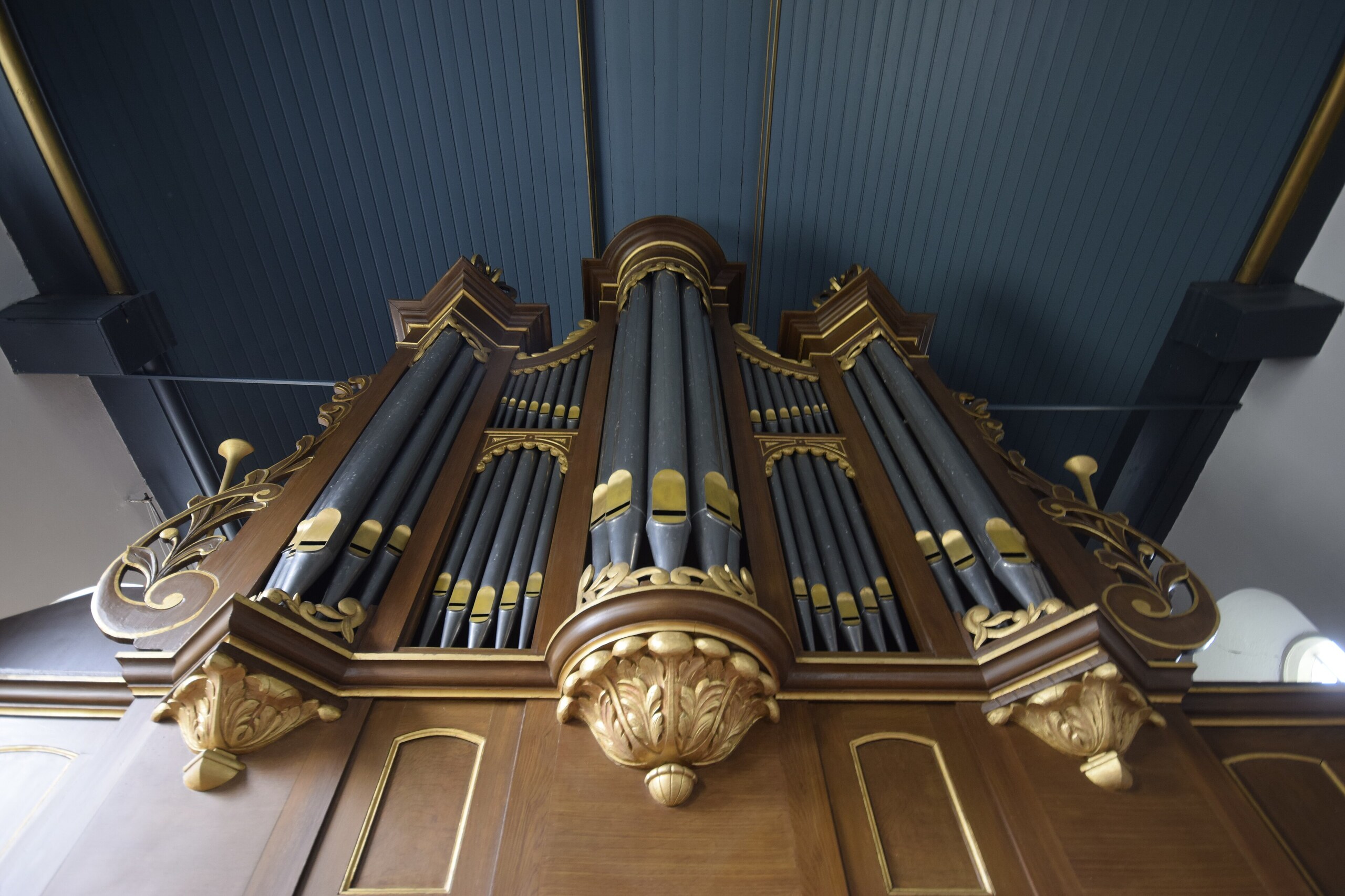 Het orgel in de kerk van Edens